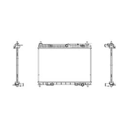 Ford Fiesta Hatchback 2011-2019 Radiator - RAD13201