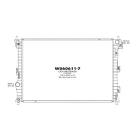 Ford Explorer 2012-2019 Radiator - RAD13327
