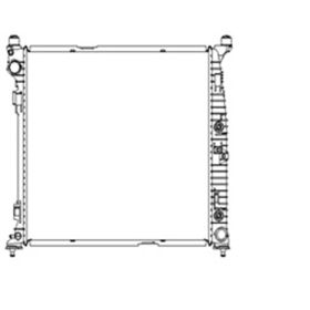 Mercedes Gle350 2013-2016 Radiator - RAD13505