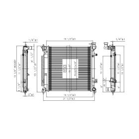 Acura ILX 2016-2019 Radiator - RAD13537