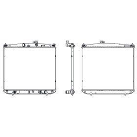 Lexus Rx350 2016-2019 Radiator - RAD13596