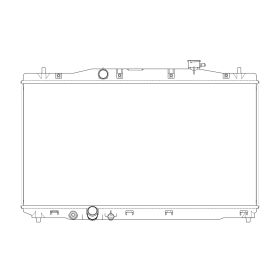 Honda Accord Sedan 2018-2019 Radiator - RAD13674