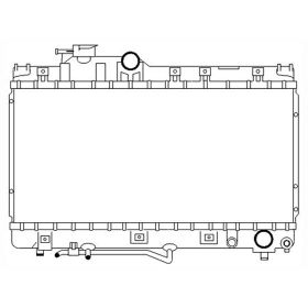 1994-1999 Toyota Celica - Radiator - RAD1575