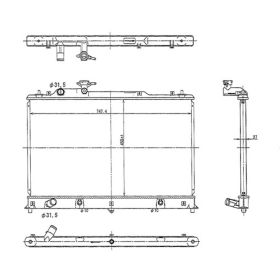 Mazda CX7 2007-2009 Radiator - RAD2918