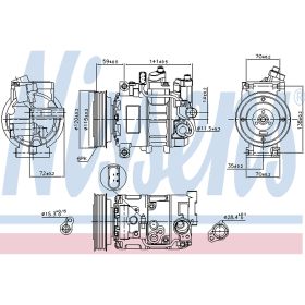 Volkswagen Golf 2010-2014 Radiator - RAD3005