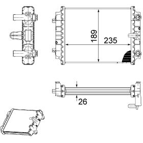 Audi S4 2010-2012 Radiator - RAD3009