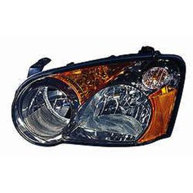 2005 Subaru Impreza Head Lamp Driver Side W/O Hid Black HQ - OEM# 84001FE570 - SU2502120-3