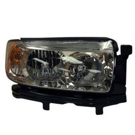 2006-2008 Subaru Forester Passenger Side Halogen Head Light Assembly - Best Value ® - SU2503119
