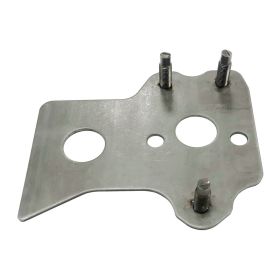 2005-2015 TOYOTA TACOMA PICKUP 4WD Front Passenger Side Bumper Mounting Plate - CAPA Certified - TO1067199C