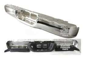 Toyota Tundra Pickup 2000-2006 Rear Step Bumper Face Bar - TO1103110DSC