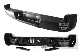 2005-2015 Toyota Tacoma Rear Bumper Assembly ( Includes Pull Bar)- Black-  -2.7L- W/O Sr5 - TO1103114-2
