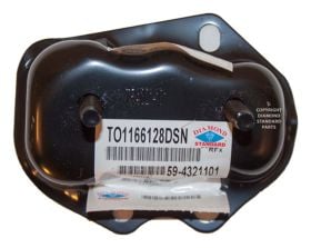 2014-2019 Toyota Corolla Rear Bumper Bracket, Lh (Driver Side) - TO1166128-2