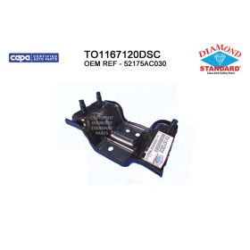 2005-2012 TOYOTA AVALON Rear Passenger Side Bumper Impact Bar Bracket - Diamond Standard - TO1167120DSC