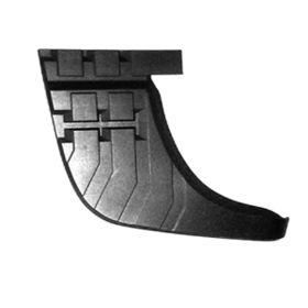 Toyota Tundra Pickup 2007-2013 Rear Passenger Side Outer Step Bumper Pad - TO1197100