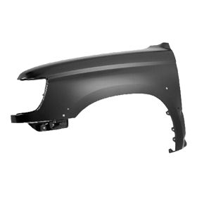 1996-1998 Toyota 4Runner Fender  Rh (Passenger Side)  W/ Fender Flares- Capa Certified -V6 Only - TO1241166C-2