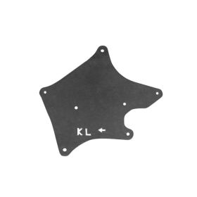 Toyota 4runner 2004-2009 Front Driver Side Fender Splash Shield - TO1250130