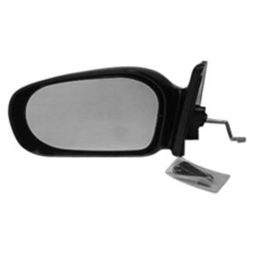Toyota Tercel 1995-1996 Driver Side Manual Remote Door Mirror - TO1320181