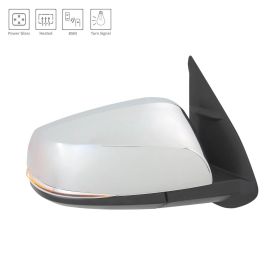 Toyota Tacoma Pickup 2wd 2016-2021 Passenger Side Power Door Mirror - TO1321360 OEM# 8791004240