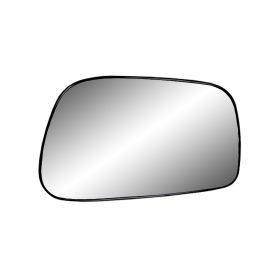 Toyota Corolla Sedan 2003-2008 Driver Side Door Mirror Glass Assembly [encased In Backing] - TO1324103