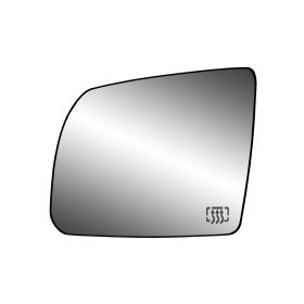 2008-2021 Toyota Sequoia - Driver Side Door Mirror Glass Assembly [encased In Backing] - TO1324107
