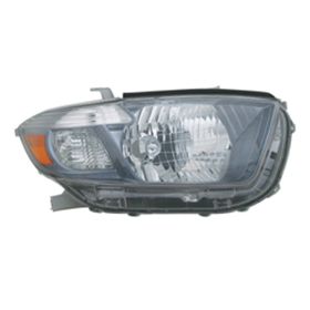 2008-2010 Toyota Highlander- Except Hybrid Headlamp Unit  Rh (Passenger Side) -Sport - TO2503177-2