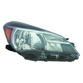 2015-2017 Toyota Yaris Hatchback Head Lamp Passenger Side Halogen Ce/L/Le HQ - OEM# 811300DA70 - TO2503226-3