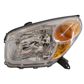 2004-2005 Toyota Rav4 - Driver Side Headlight Lens And Housing - TO2518103