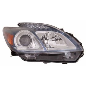 2012-2015 Toyota Prius- Plug-In Headlamp Unit, Rh (Passenger Side) - TO2519136-2
