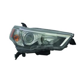 2014-2020 Toyota 4Runner Head Lamp Passenger Side Halogen W/Chrome Trim/Black Bezel HQ - OEM# 8113035541 - TO2519150-3
