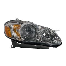 2005-2008 TOYOTA COROLLA SEDAN Passenger Side Headlight Lens Housing - OEM - TO2519162OEM
