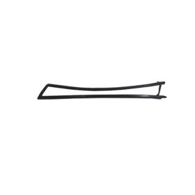 2006-2010 Volkswagen Passat Bumper Molding Front Outer Passenger Side  (Fits In Fog Hole) Smooth Black - OEM# 3C0807718CGRU - VW1059101-3