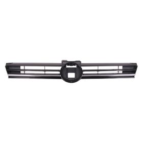 2018-2020 Volkswagen Golf Hatchback Grille Primed Black W/Chrome Moulding - OEM# 5GM853651AFZLL - VW1200176-3