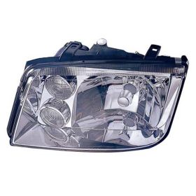 1999-2002 Volkswagen Jetta (1999-05) (Type 4) Head Lamp Driver Side W/Fog Lamp Type 4 HQ - OEM# 1J5941017AH - VW2502116-3