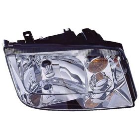 2002-2005 Volkswagen Jetta (1999-05) (Type 4) Head Lamp Driver Side W/O Fog Lamp (Gen 4 Frontom Vin 2108642) HQ - OEM# 1J5941017BJ - VW2502125-3