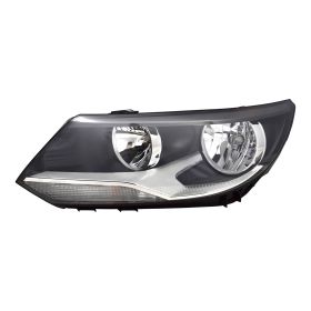 Volkswagen Tiguan Limited 2012-2017 Driver Side Halogen Headlight Assembly - VW2502152