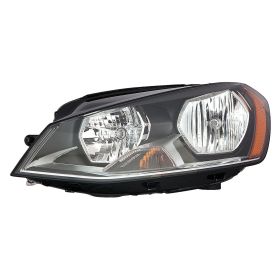 2015-2015 Volkswagen Gti - Driver Side Halogen Headlight Assembly - VW2502158