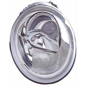 1998-2005 Volkswagen Beetle Head Lamp Passenger Side Halogen (Exclude 00-02 Turbo S Models) HQ - OEM# 1C0941030K - VW2503106-3