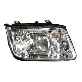 1999-2002 Volkswagen Jetta (1999-05) (Type 4) Head Lamp Passenger Side W/O Fog Lamp(Gen 4 To Vin 2108641) HQ - OEM# 1J5941018AJ - VW2503115-3