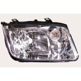 1999-2002 Volkswagen Jetta (1999-05) (Type 4) Head Lamp Passenger Side W/O Fog Lamp(Gen 4 To Vin 2108641) HQ - OEM# 1J5941018AJ - VW2503115-3
