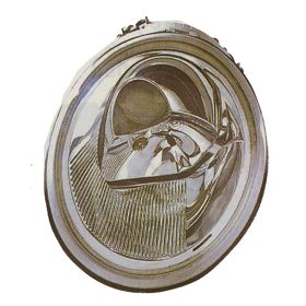 Volkswagen Beetle 2002-2004 Passenger Side Head Light Assembly - VW2503121