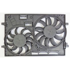 2018-2021 VOLKSWAGEN TIGUAN Radiator And Condenser Fan Assembly With Two Fans Side By Side - VW3115125