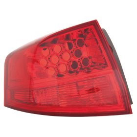 Acura MDX 2007-2009 Driver Side Outer Tail Light Lens And Housing - AC2818114 OEM# [List of Available Parts]/Lights/Tail Lights