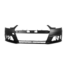 2017-2019 Audi A4 Bumper Front Primed W/Park Aid W/O Parallel Park/Washer/S-Line - OEM# 8W0807065NGRU - AU1000236-3