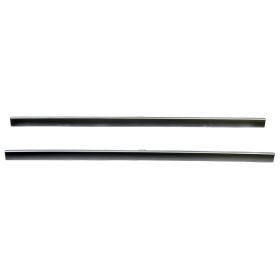 2017-2019 Audi Q7 Grille Moulding Kit Primed Satin 2-Pc - OEM# 4M0807967B3Q7 - AU1211101-3