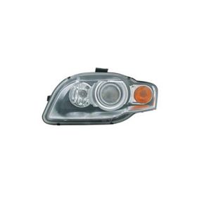 2007-2009 Audi A4 Cabrio (Convertible) Head Lamp Driver Side Hid W/O Curve HQ - OEM# 8E0941029BA - AU2502129-3