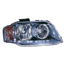 2006-2008 Audi A3 Head Lamp Driver Side Halogen HQ - OEM# 8P0941003H - AU2502134-3