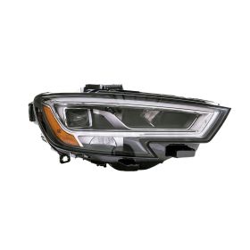 2017-2020 Audi A3 Passenger Side Led Head Light Lens And Housing - Best Value - AU2503209