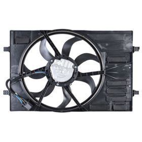 Audi A3 2015-2019 Radiator And Condenser Fan Assembly With One Big Fan - AU3115116 - OEM - 5Q0121203DE