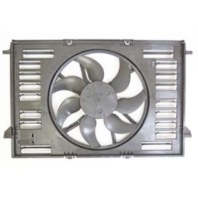 2017-2020 AUDI A4 Radiator And Condenser Fan Assembly With One Big Fan - AU3115121