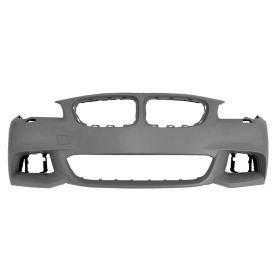 2014-2016 BMW 5 Series  Bumper Front Primed W/M Pkg W/O Sensor Ho/Side Camera - OEM# 51118058994 - BM1000311-3